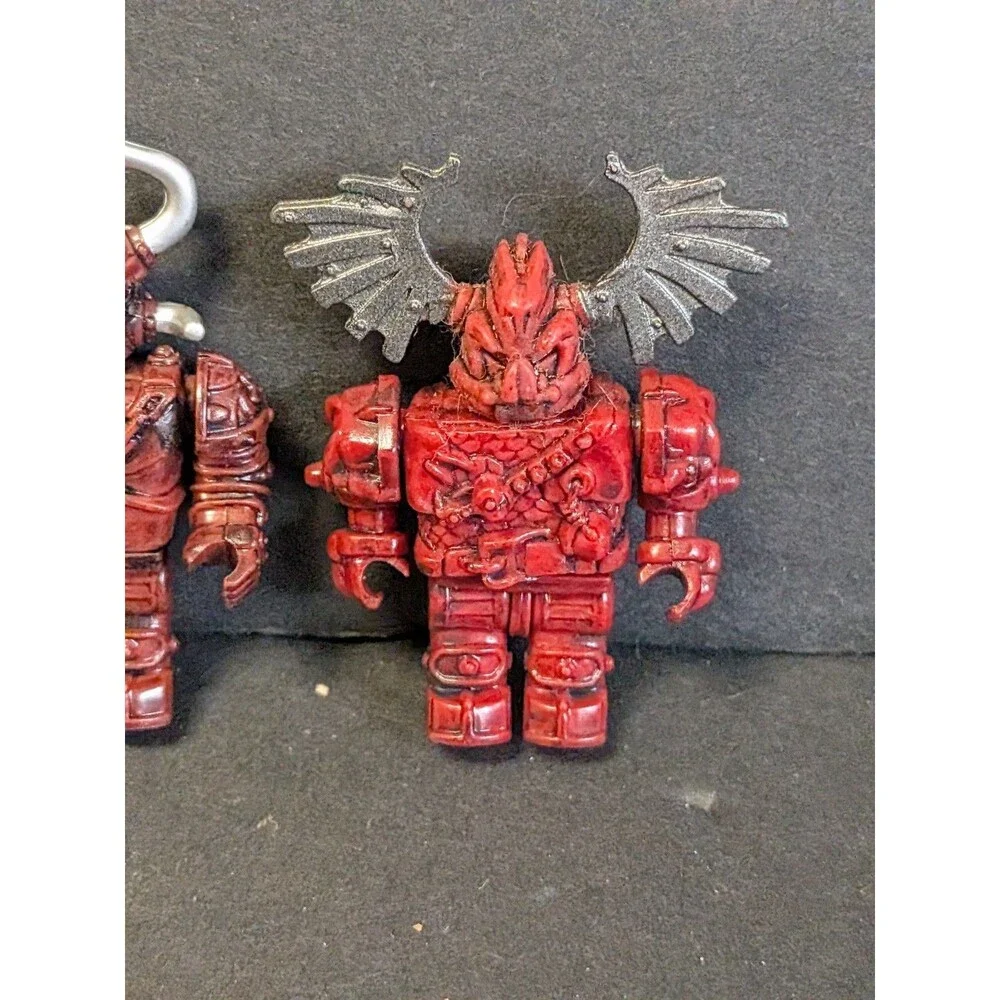 Mega Bloks Dragons Universe Krystal Wars Mini Figure Lot Of 6